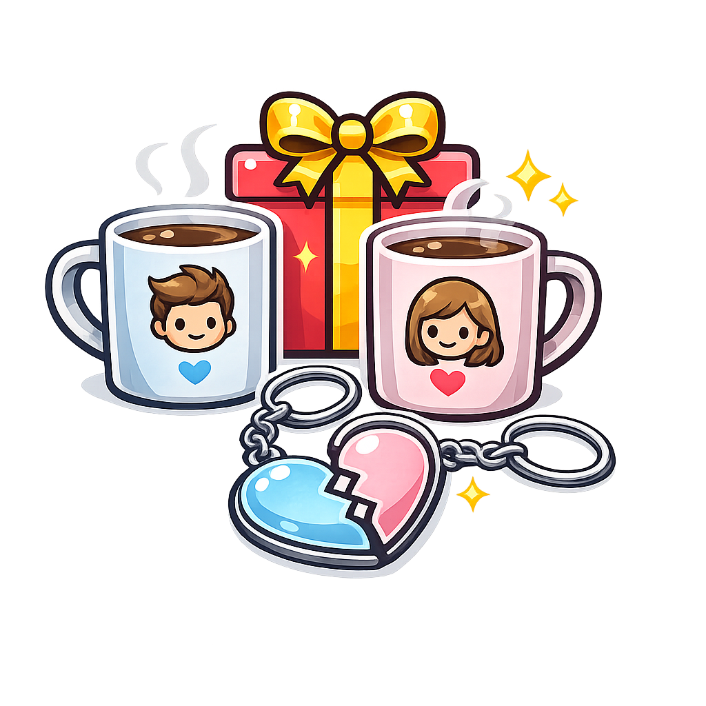 Celebrate love with our exclusive personalized couple gifts collection. Find matching t-shirts, hoodies, and customized gifts for couples, anniversaries, Valentine's Day, birthdays, and special memories.