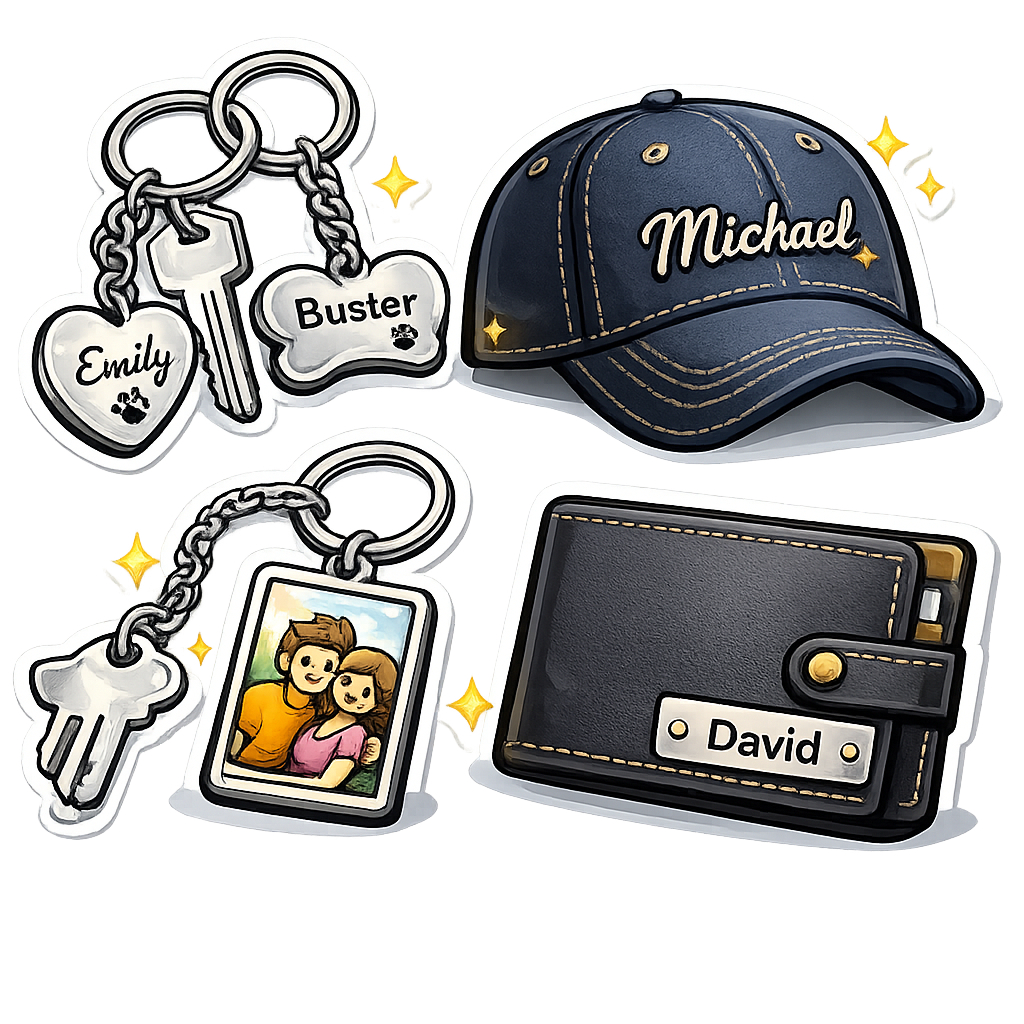 Explore stylish personalized accessories including custom phone covers, keychains, tote bags, caps, and more. Add your personal touch with unique designs and premium printing.